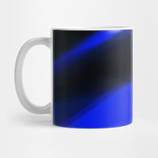 blue black texture artwork Mug